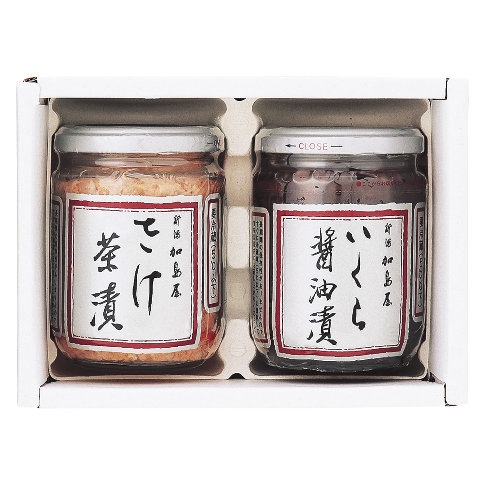 〈新潟・加島屋〉大瓶詰合せ