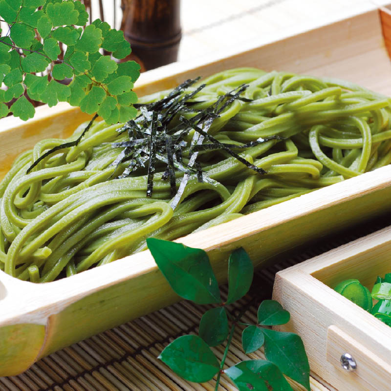 ＜お中元＞国産そば粉の茶そばＢ