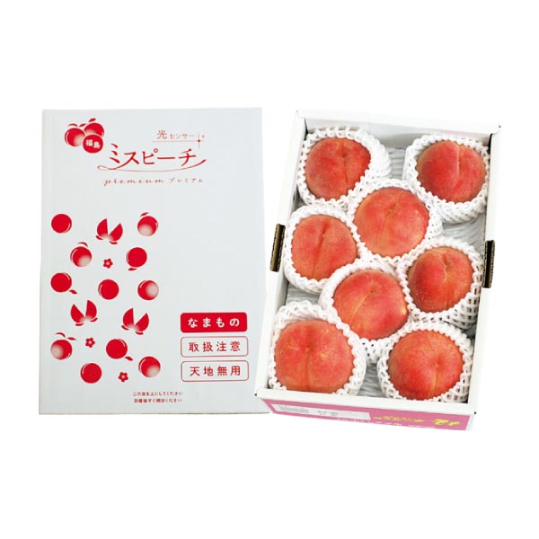 福島県産(JAふくしま未来) 光センサー選果「ミスピーチ」プレミアム(お届け期間：7/3〜8/15)【夏の贈りもの・お中元】