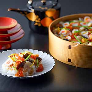 京都・下鴨茶寮 華ちらし3人前【お届け期間：9月12日〜9月15日】(L7208)【敬老の日】【サクワ】【直送】