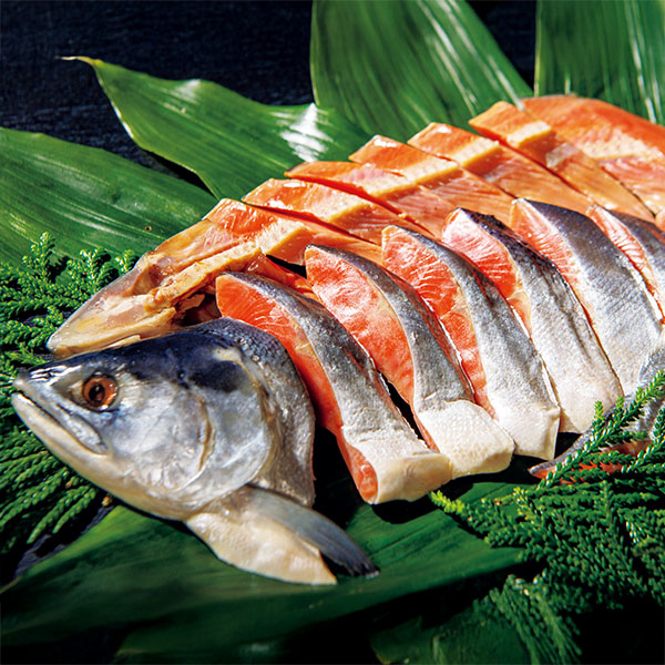 北海道ぎょれん 熟成新巻鮭 三段仕込み製法(甘塩味)【冬の贈りもの・お歳暮】