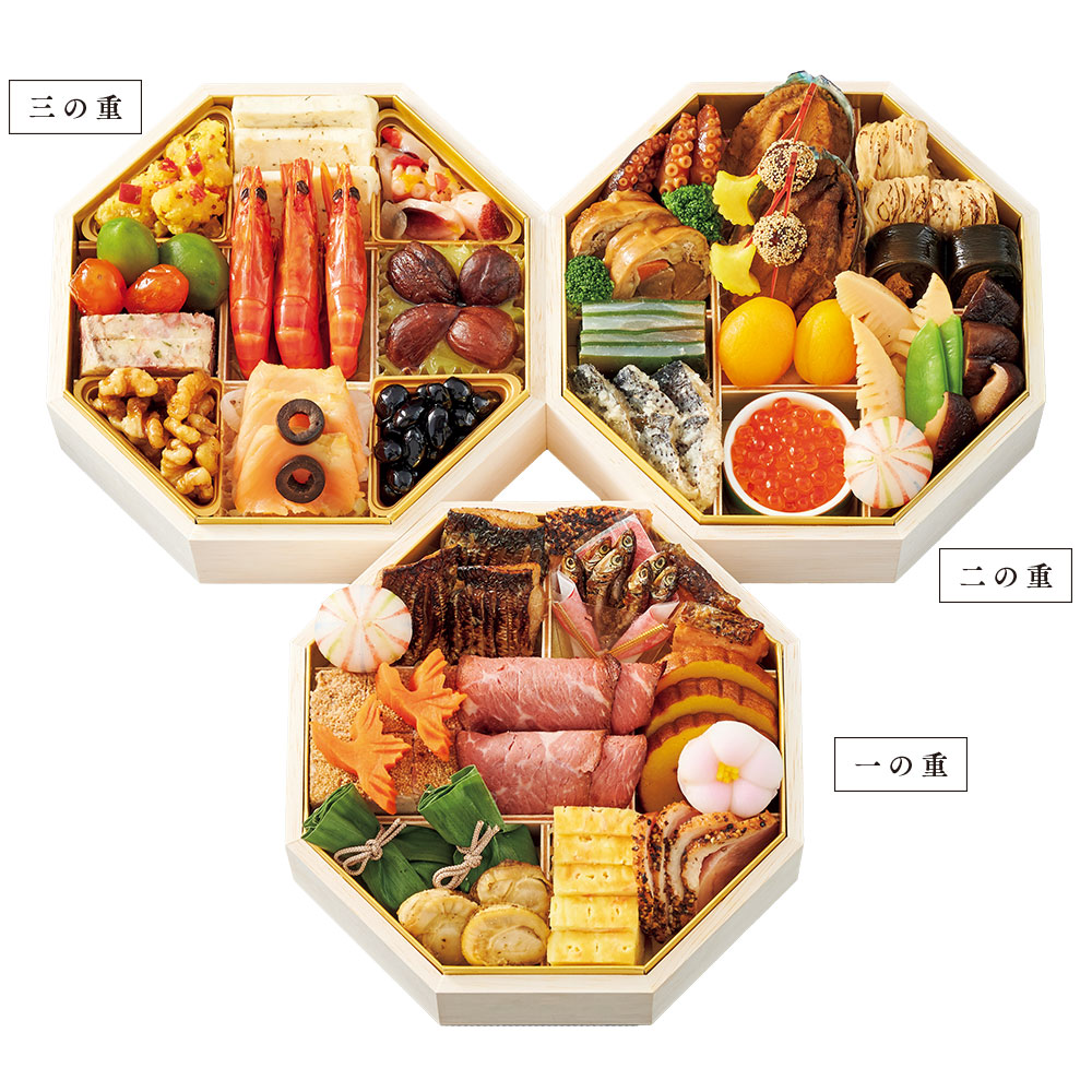 〈ホテル椿山荘東京〉和洋おせち料理 三段重