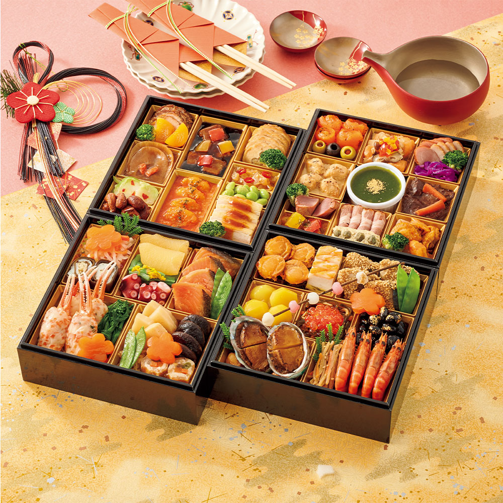 和洋中おせち料理「雅彩」与段重