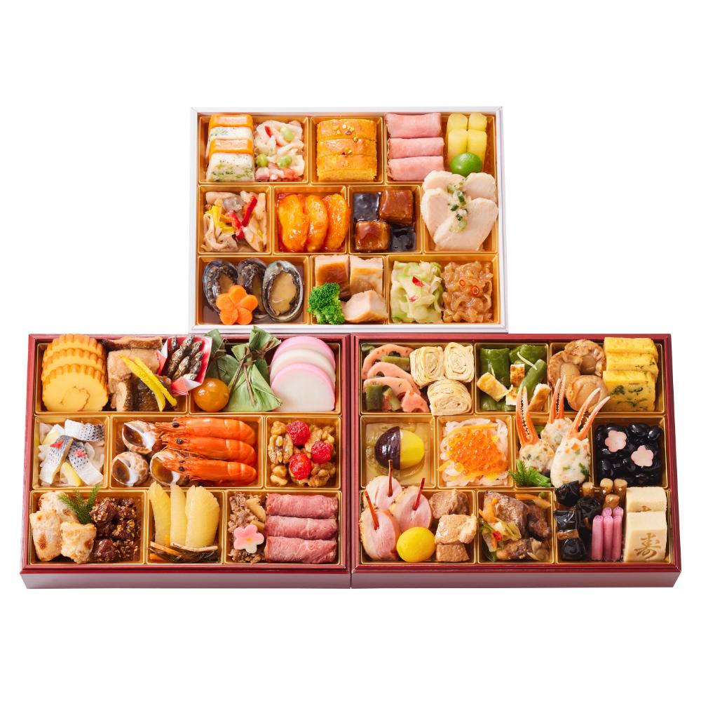 〈しょうざん〉和洋中おせち料理三段重