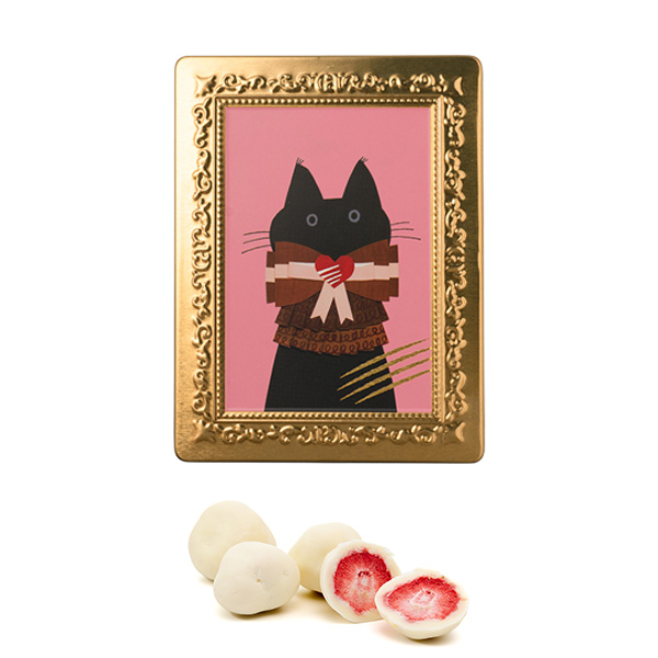 DADACA CACAOCATpetite缶イチゴトリュフ 55g【お届け期間：1月15日〜2月21日】【バレンタイン】