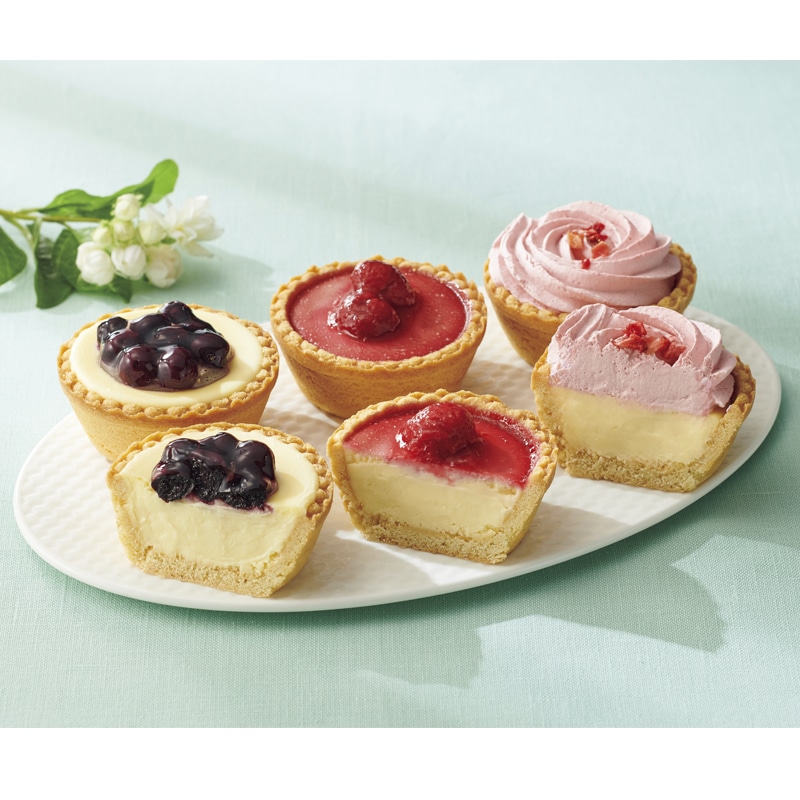 ＜ホワイトデー＞いろどりチーズケーキタルト詰合せ